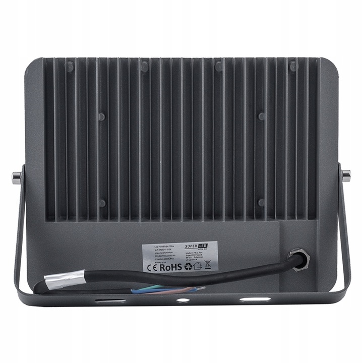 Halogen Naświetlacz Lampa LED 100W 11000 lm IP65 SUPER MOCNY 6000K