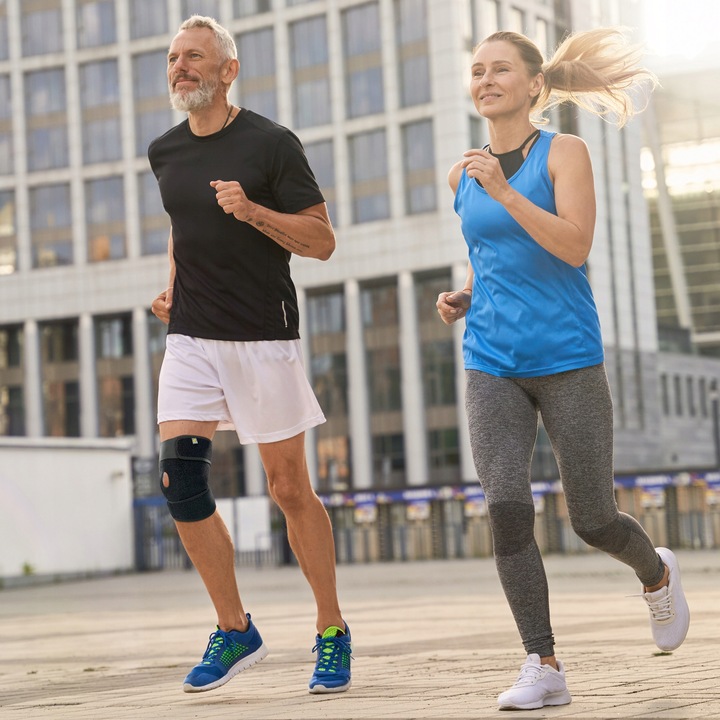 Bracoo KS10 REGULOWANY STABILIZATOR KOLANA, PODPÓRKA STAWU KOLANA