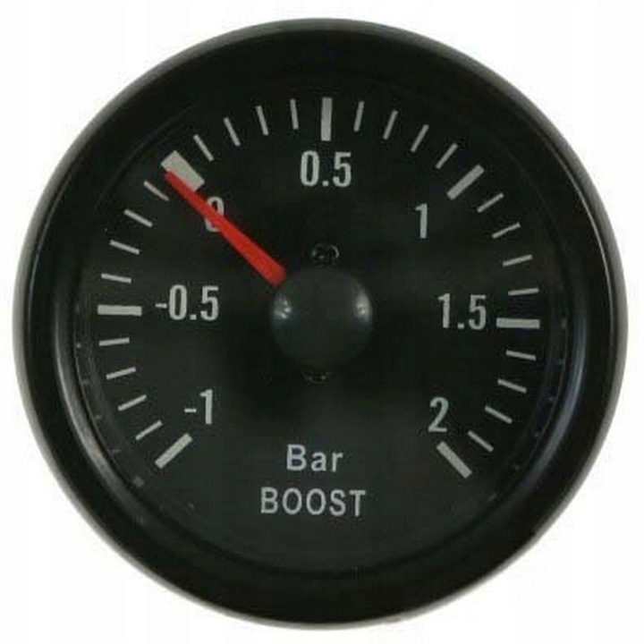 WSKAŹNIK TURBO ZEGAR DOŁADOWANIA 52MM KET VDO LOOK1