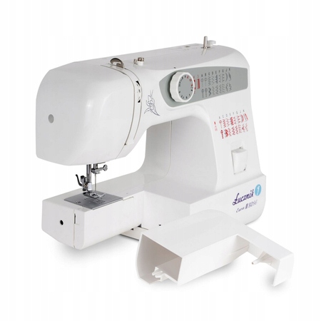 MASZYNA DO SZYCIA ŁUCZNIK EWA II + GRATISY 38 ŚCIEGÓW MECHANICZNA