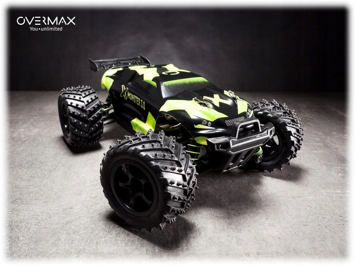 Samochód zdalnie sterowany OVERMAX Monster 45km/h
