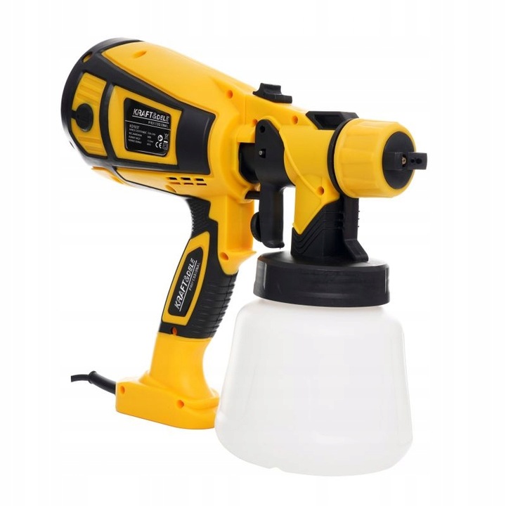 PISTOLET DO MALOWANIA ELEKTRYCZNY LAKIERNICZY 650W HVLP 800ml 32000 rpm