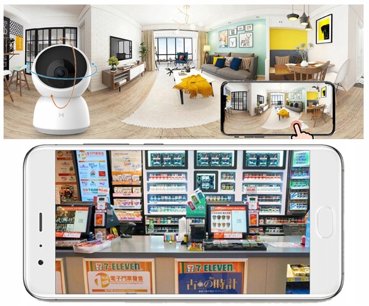 OUTLET IMILAB A1 Kamera NIANIA IP 3MPX 2K H265 360° MIKROFON