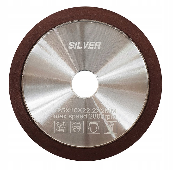 TARCZA DO OSTRZENIA WIDII 125 x 22,2 x 2 x 10mm