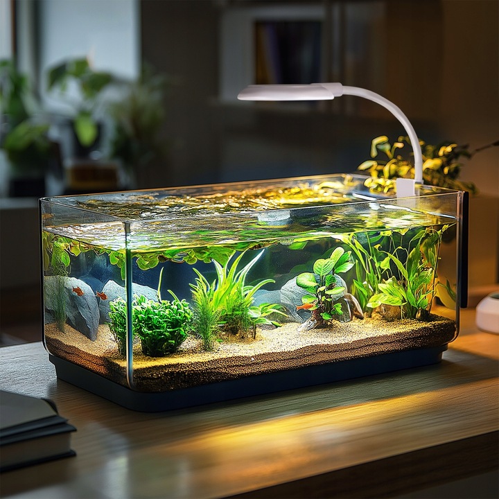 LAMPKA LED KRUGER MEIER DO AKWARIUM 10L-40L MOCNA ROŚLINNA