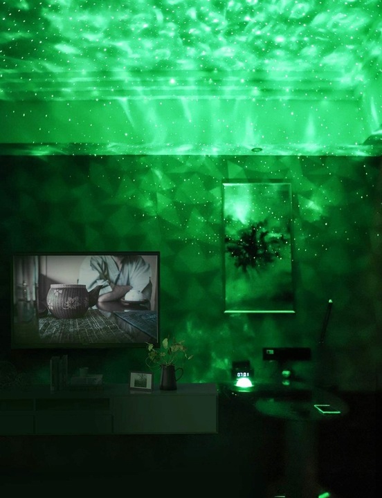 PROJEKTOR GWIAZD STAR LED LAMPKA NOCNA BLUETOOTH