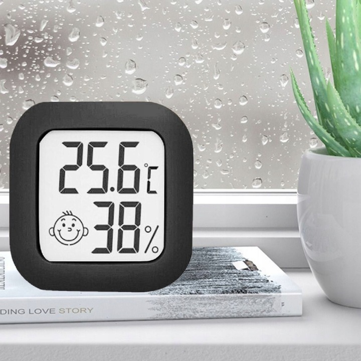 4x TERMOMETR POKOJOWY HIGROMETR ELEKTRONICZNY WILGOTNOŚCIOMIERZ