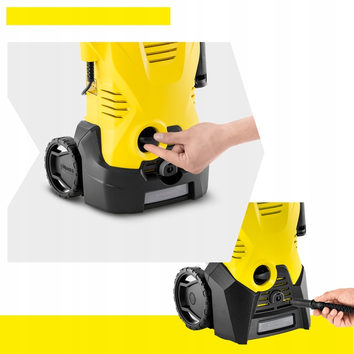 Myjka ciśnieniowa Karcher K3 120 bar do kostki brukowej samochodu