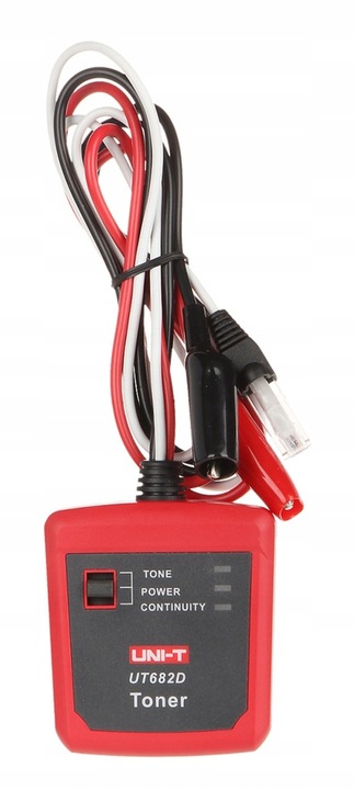 MIERNIK SZUKACZ PAR PRZEWODÓW KABLI ŻYŁ UNI-T UT682D TESTER SIECI