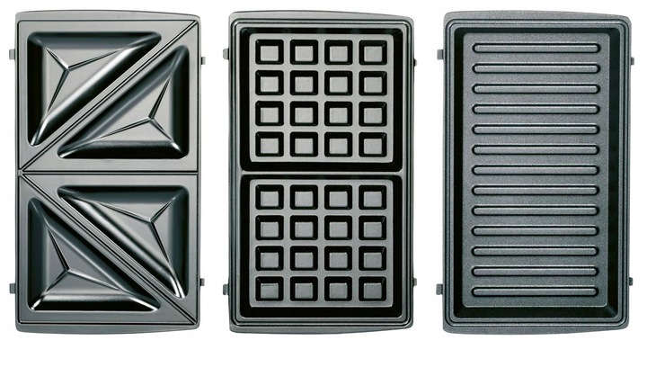 SILVERCREST KITCHEN Opiekacz do Kanapek Gofry Grill SSMW 750 3w1 TRZY