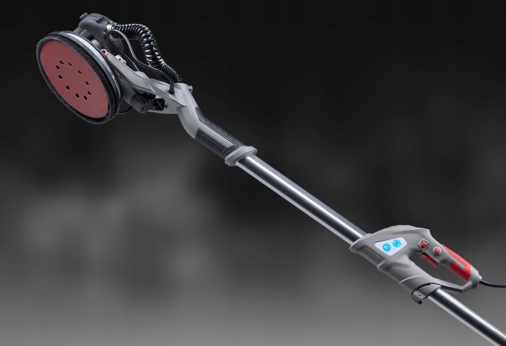 SZLIFIERKA ŻYRAFA majster PRO Polska ŚCIAN TYNKÓW LED TORBA 2000W