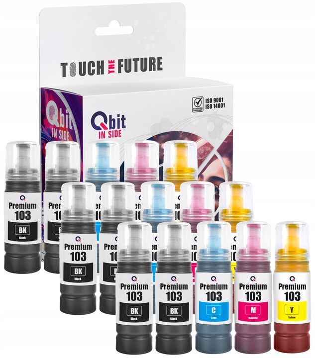 TUSZE DO DRUKARKI EPSON 103 Ecotank L3251 L3250 L3150 L3151 L3260 L3256