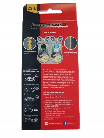 CERAMIZATOR CS-D CSD DO SILNIKÓW DIESLA