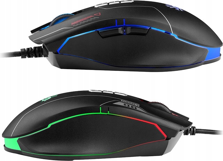 ZESTAW GAMINGOWY BLOODY KLAWIATURA GAMINGOWA I MYSZKA A4TECH PODŚWIETLANA