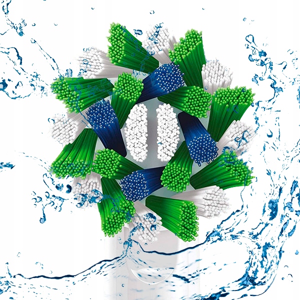 4x Końcówka do szczoteczki ORAL-B EB50RB Cross Action White
