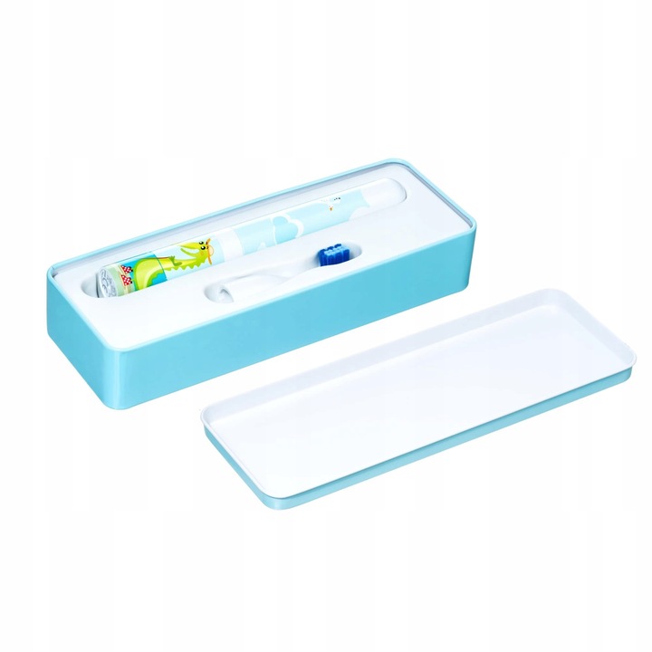 SZCZOTECZKA SONICZNA DO ZĘBÓW DLA DZIECI 3+ VITAMMY SMILE +ETUI 2KOŃCÓWKI