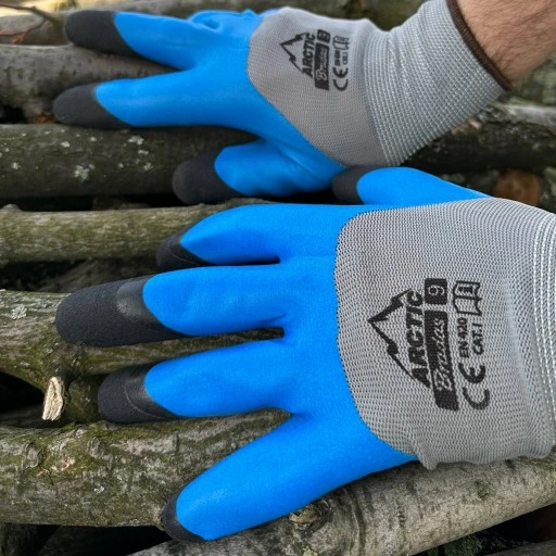 Rękawice Ochronne Robocze Rozmiar 8 Bradas ARCTIC Lateks Wzmocnione Mocne