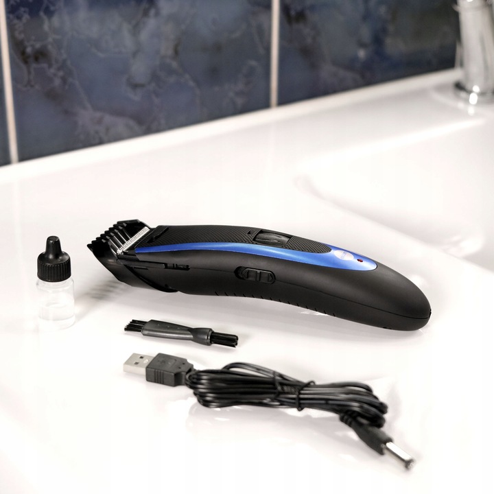 MASZYNKA DO STRZYŻENIA WŁOSÓW I ZAROSTU STRZYŻARKA ELDOM MG11U USB