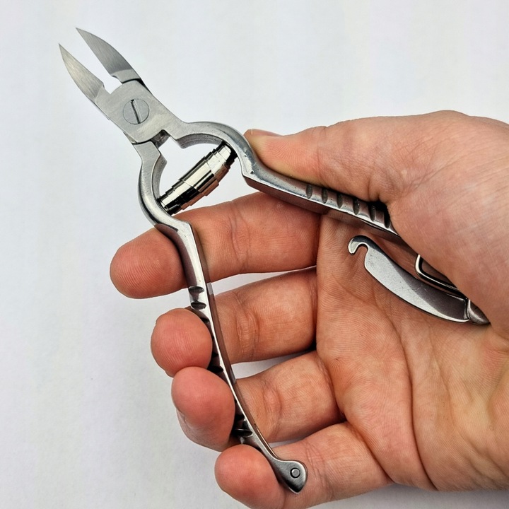 Cęgi Podologiczne do Grubych Paznokci Profesjonalne Mocne Obcinacz Pedicure