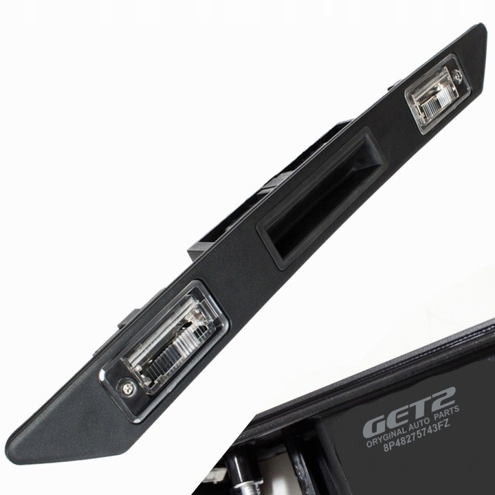 Podświetlenie Rejestracji listwa Blenda do AUDI A3 8P A4 B6 A4 B7 Avant