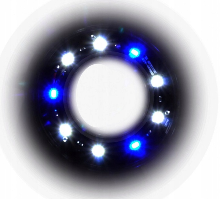 INVITAL LED cylindryczne akwarium 10l