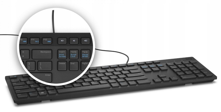 NOWA KLAWIATURA PRZEWODOWA DELL KB216 QWERTY US
