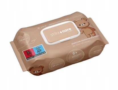 CHUSTECZKI NAWILŻANE WODĄ 98% Z KLIPSEM 10 X 80SZT