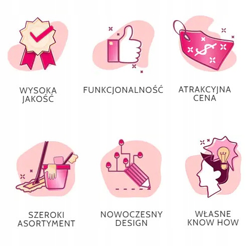 Zapas z mikrofibry do mopa HANDY płaski 3+1 GRATIS