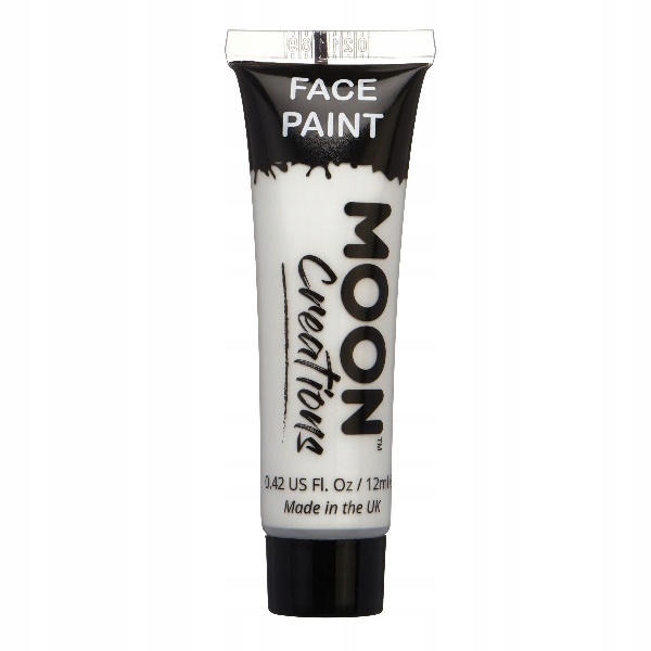 Farba do twarzy i ciała MOONGLOW Biała
