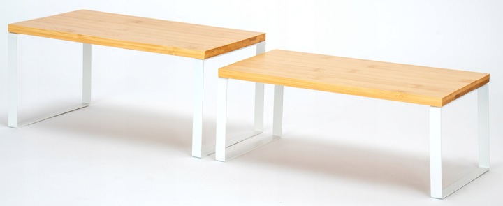 REGAŁ KUCHENNY NA PRZYPRAWY DREWNIANY PÓŁKA ORGANIZER STOJAK BIUROWY