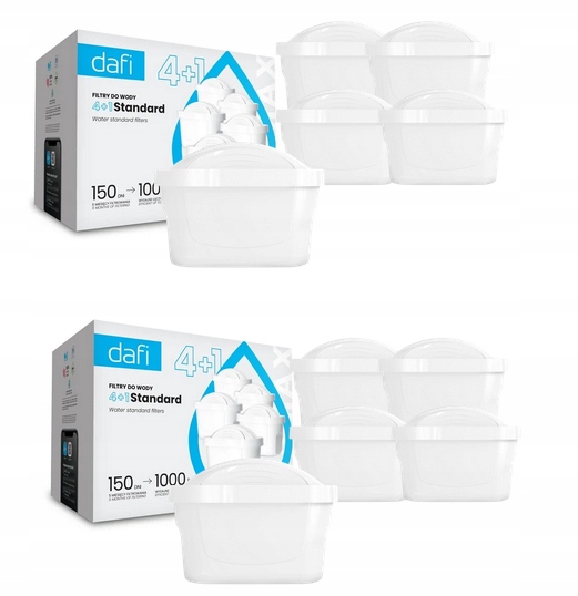 10 sztuk filtr wkład Dafi Unimax Oryginalny do dzbanek filtrujący Dafi