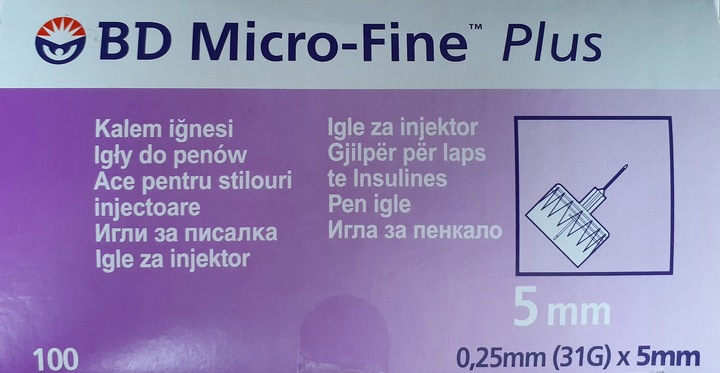 Igły do penów BD Micro-Fine 31G x 5mm