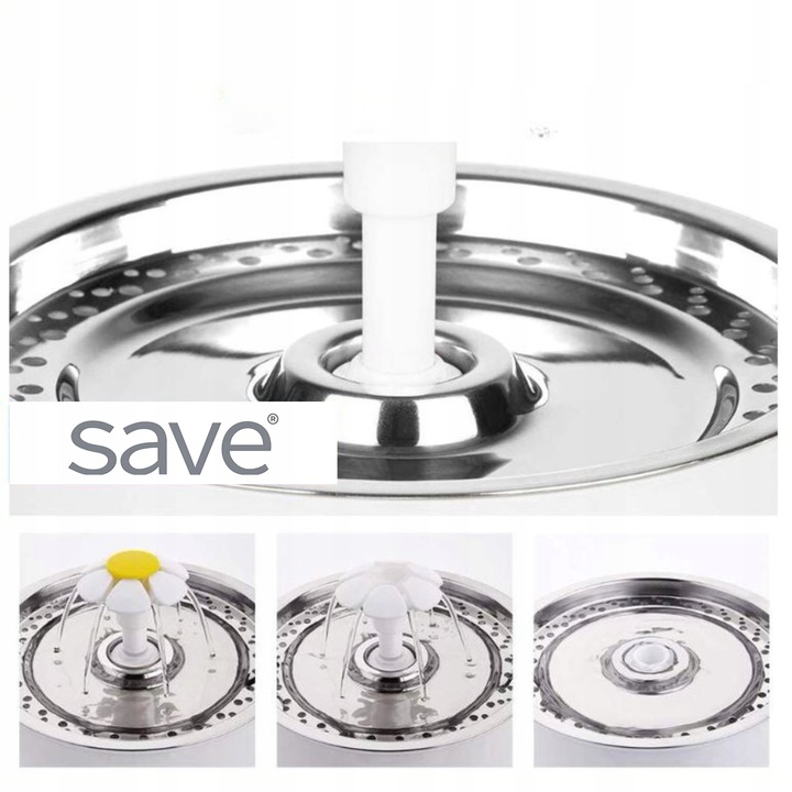 FONTANNA POIDEŁKO DLA KOTA PSA MISKA AUTOMATYCZNE POIDŁO + FILTR CICHA