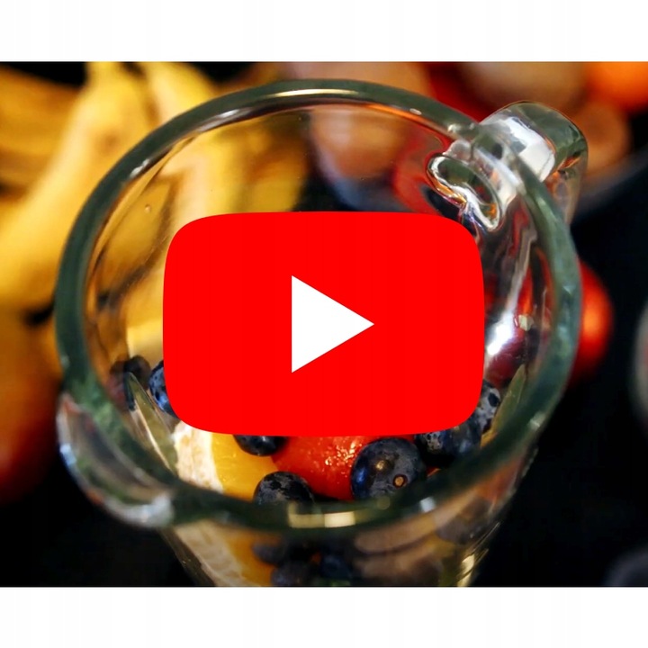 Blender kielichowy do SMOOTHIE KOKTAJLI szklany MŁYNEK do kawy KRUSZY LÓD