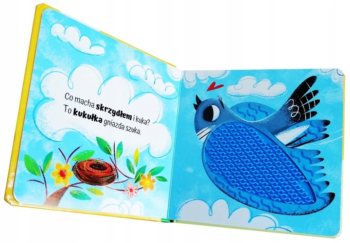 KSIĄŻECZKA KSIĄŻKA DOTYKOWA SENSORYCZNA LAS