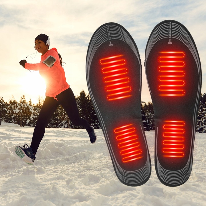 TRIZAND- Wkładki do Butów Podgrzewane 41-46 - USB