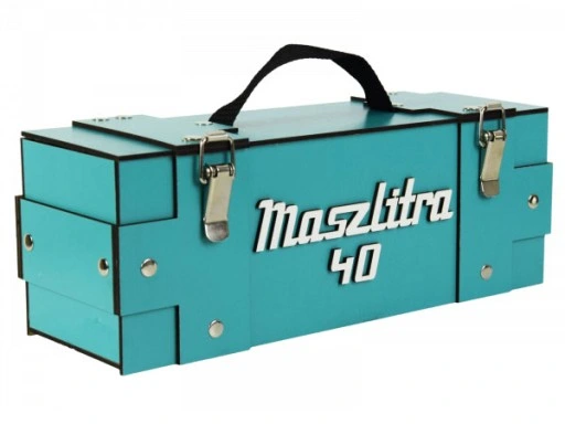 Skrzynka Alkohol MaszLitra Prezent na Urodziny Taty Dziadka Święta Kolegi