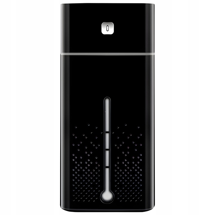 NAWILŻACZ POWIETRZA DYFUZOR ZAPACHOWY AROMATERAPIA LAMPKA LED CZARNY