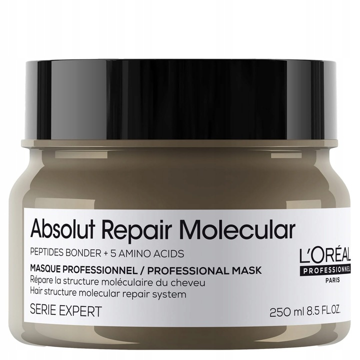 Loreal Absolut Repair Molecular maska do włosów zniszczonych 250 ml