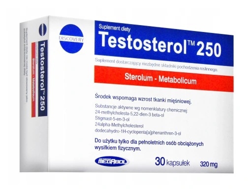 Megabol Biosterol 30 kapsułek + Testosterol 250 30 kapsułek