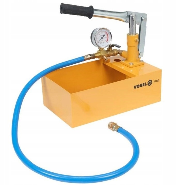 VOREL POMPA RĘCZNA DO PRÓB CIŚNIENIOWYCH TESTOWANIA SZCZELNOŚCI 5L 40