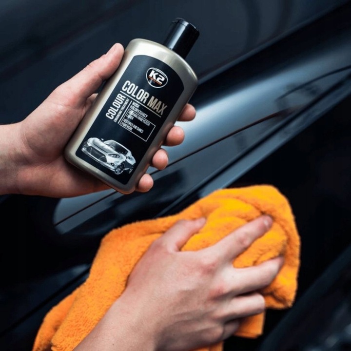 Zestaw K2 do usuwania rys z czarnego lakieru – regeneracja i ochrona