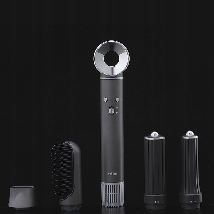 MOCNA SUSZARKA LOKÓWKA DO WŁOSÓW 5W1 3 PRĘDKOŚC Z JONIZACJA 1300W