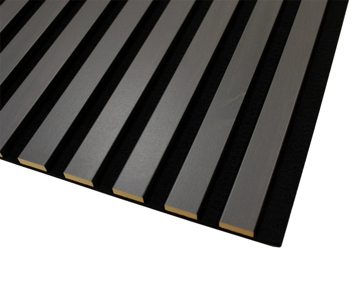 Lamele ścienne 275 x 45 cm - na czarnym filcu Dąb Santa, Champagne i inne