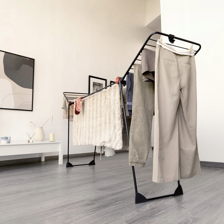 Suszarka na pranie ubrania VILEDA Infinity Flex Ultimate czarna