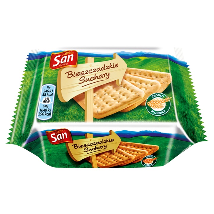 Suchary Bieszczadzkie San 90g