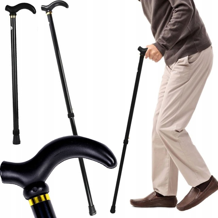 LEKKA LASKA INWALIDZKA Regulowana DLA SENIORA ORTOPEDYCZNA MOCNA ALUMINIOWA