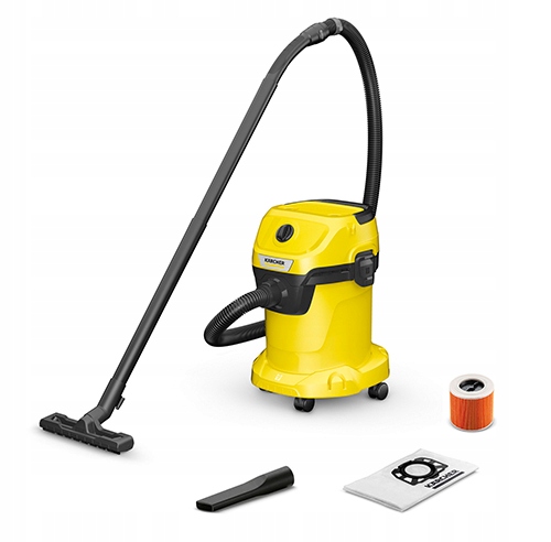 KARCHER WD 3 V-17/4/20 MOCNY ODKURZACZ PRZEMYSŁOWY Mocny Na sucho i mokro