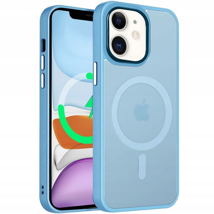 Etui Do iPhone 11 +Szkło 9H WZMACNIANE 360° Matt Case Do Magsafe