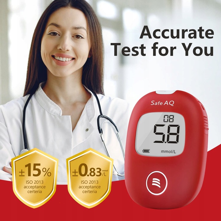 AQ SMART/VOICE 50szt paski do badań szczepionki we krwi (bez monitora)